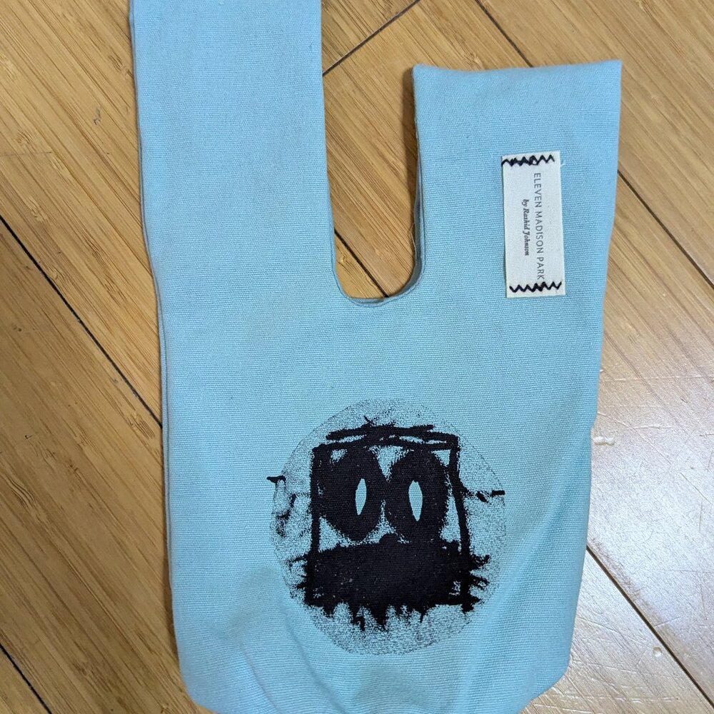 Rashid Johnson Eleven Madison Park Canvas Carrier Small Tote Bag
